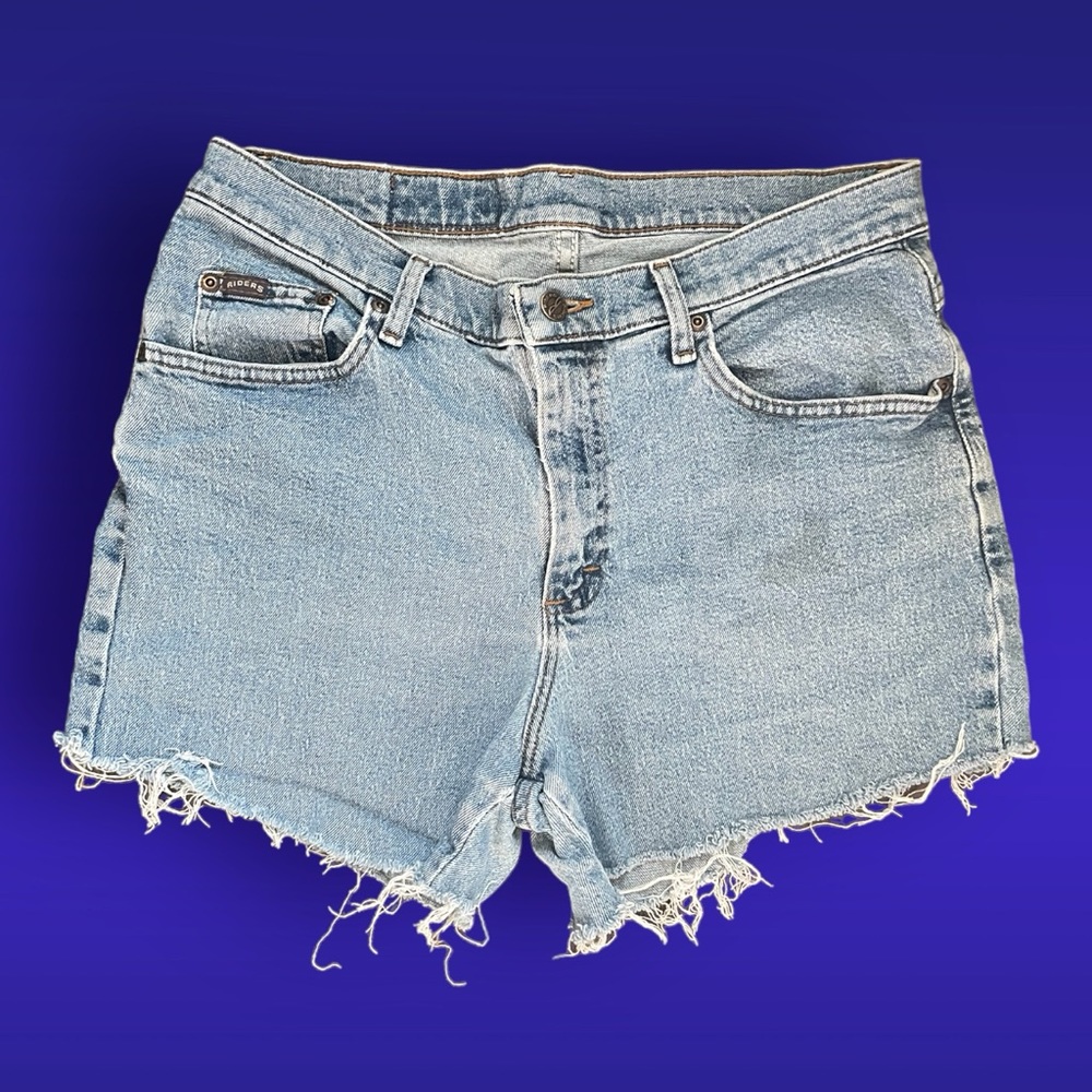 Vintage Riders by Lee Cutoff Denim Shorts